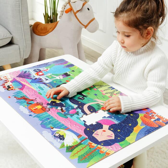 Mideer gift box puzzle uyuyan güzel çantalı puzzle set - görsel 4