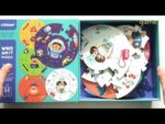 Mideer Round puzzle-who am I - Görsel 4