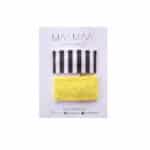 BLACK STRIPES - Snap clips set