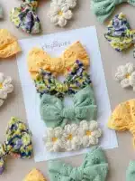 Sari Mor Menekşe ve Fisto Set