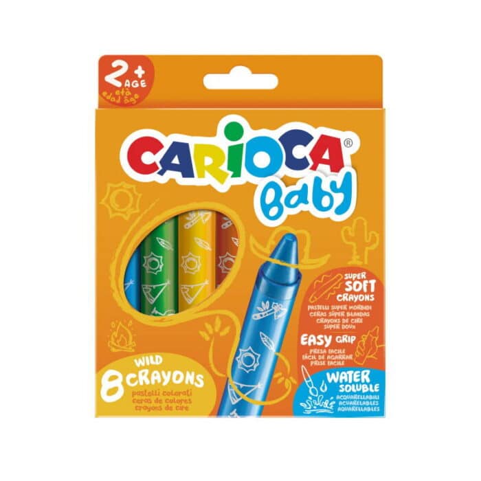 Cari̇oca bebek pastel boya 8li̇ - görsel 1