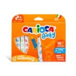 CARİOCA JUMBO BEBEK SÜPER YIKANABİLİR KEÇELİ BOYA KALEMİ 12Lİ +2 YAŞ