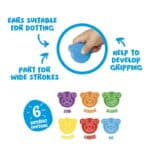 CARİOCA TEDDY BEBEK CRAYONS 48Lİ +1 YAŞ - Görsel 3