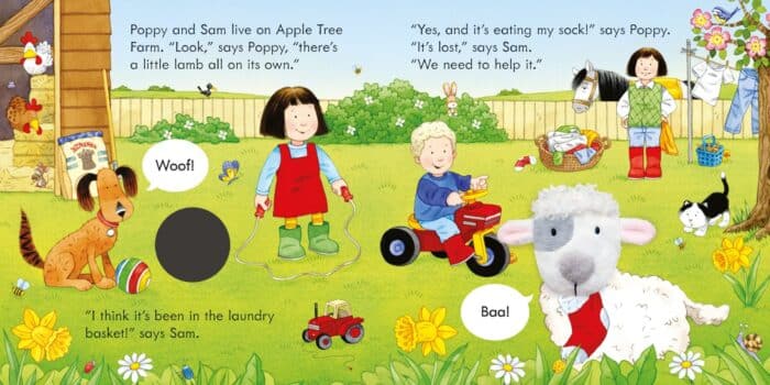 Poppy and sam and the lamb - görsel 4