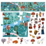 HEADU PUZZLE + STICKERS FANTASTIC WORLD (3-6 YAŞ) - Görsel 2