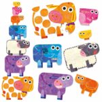 HEADU ECOPLAY PLAY FARM PORGRESSIVE PUZZLE(2-5 YAŞ) - Görsel 2