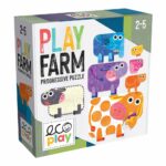HEADU ECOPLAY PLAY FARM PORGRESSIVE PUZZLE(2-5 YAŞ)
