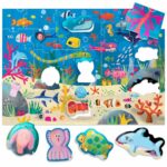 HEADU ECOPLAY SHAPED PUZZLE SEA (2-5 YAŞ) - Görsel 2