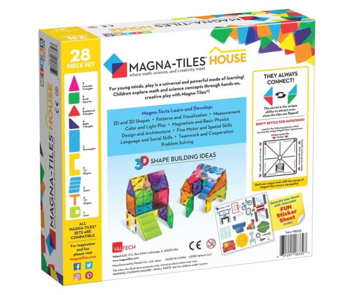 Magna-tiles ev 28 parçalı - görsel 2