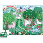 Crocodile Creek Metal Kutu Puzzle - 50 Parça - Unicorn Dreams - Görsel 2