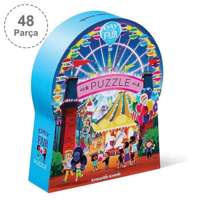 Crocodile creek puzzle - 48 parça - panayır - görsel 1