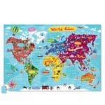 Crocodile Creek Poster Puzzle - 200 Parça - Dünya Şehirleri - Görsel 2