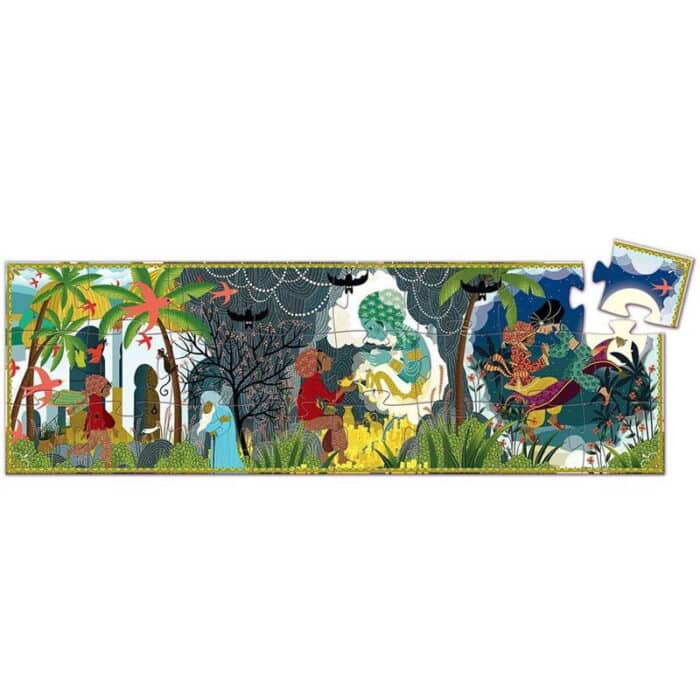 Djeco dekoratif puzzle 24 parça/ aladdin - görsel 2