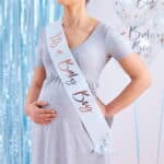 Baby Shower Erkek Bebek Kuşağı