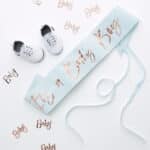 Baby Shower Erkek Bebek Kuşağı - Görsel 2