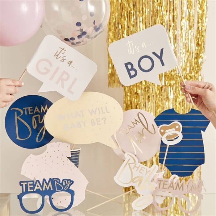 Baby shower fotoğraf figürleri - görsel 1