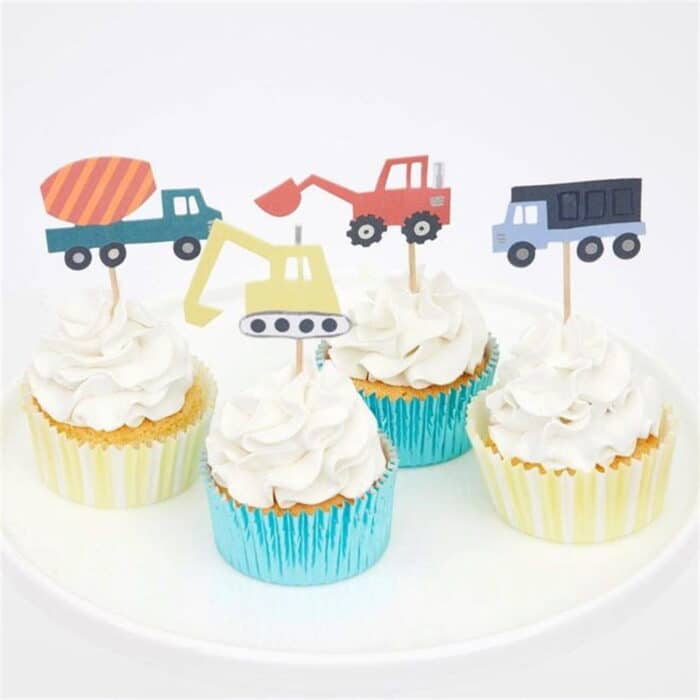 İnşaat cupcake kit - görsel 2
