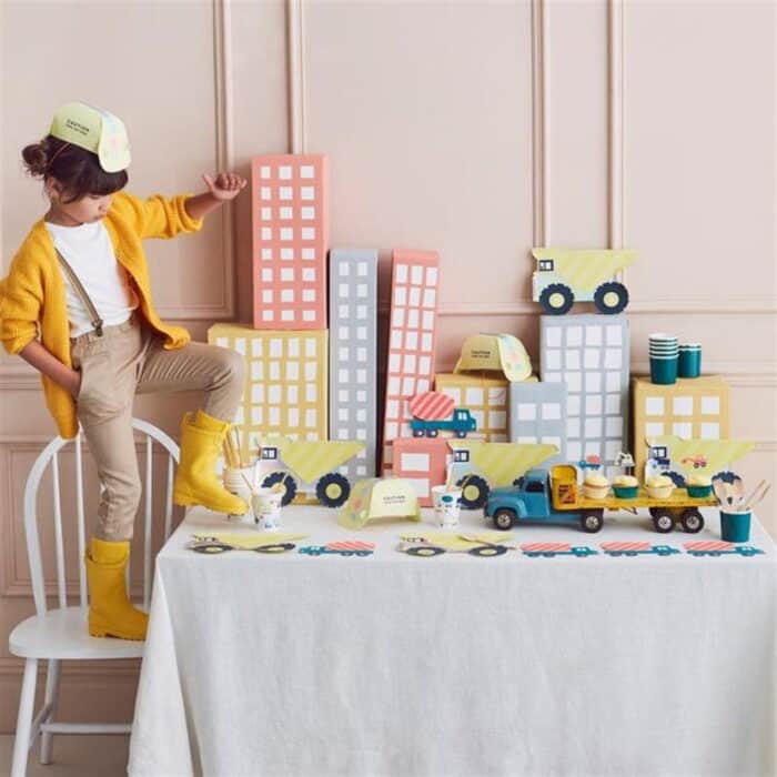 İnşaat cupcake kit - görsel 3
