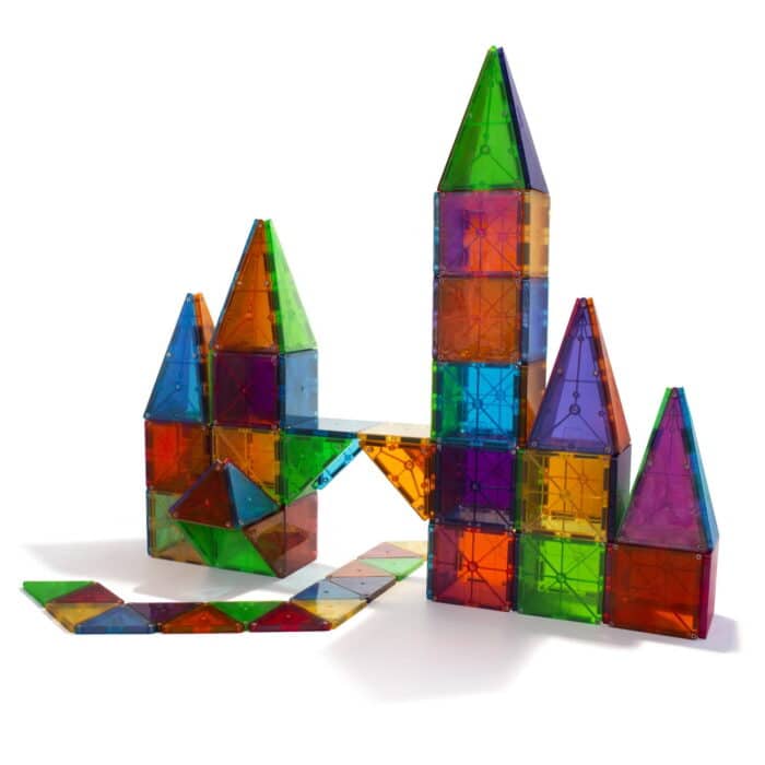 Magna-tiles clear color 100 parça - görsel 11