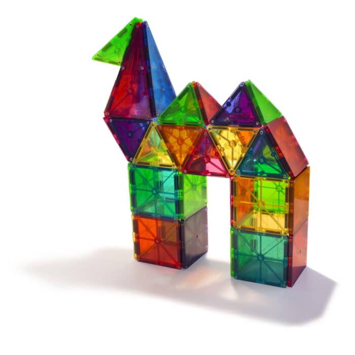 Magna-tiles clear color 100 parça - görsel 10