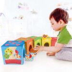 Hape Friendship Tower - Ahşap Küpler - Görsel 6