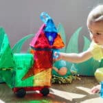Magna-Tiles Clear Color 48 Parça - Görsel 7
