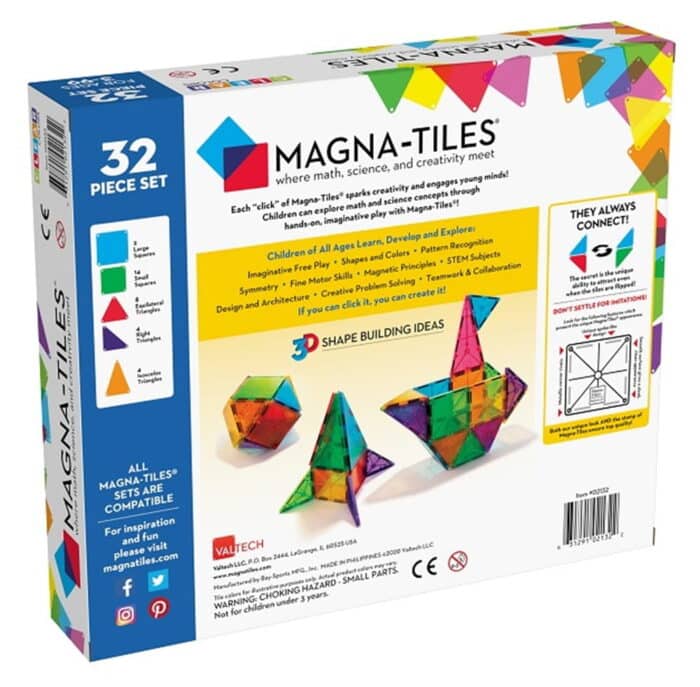 Miknatisli oyunlar magna tiles clear c 655d 4