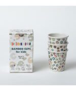One Little Foodie Bambu Bardak 3'Lü Set (120 Ml) - Görsel 3