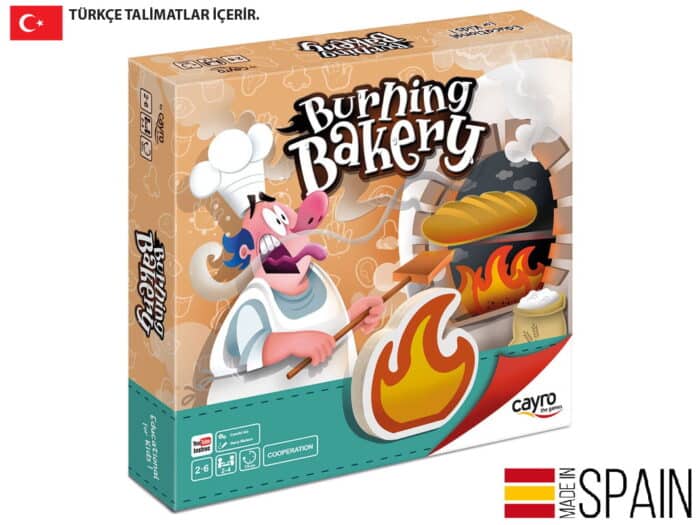Cayro burning bakery fsc wood - görsel 1