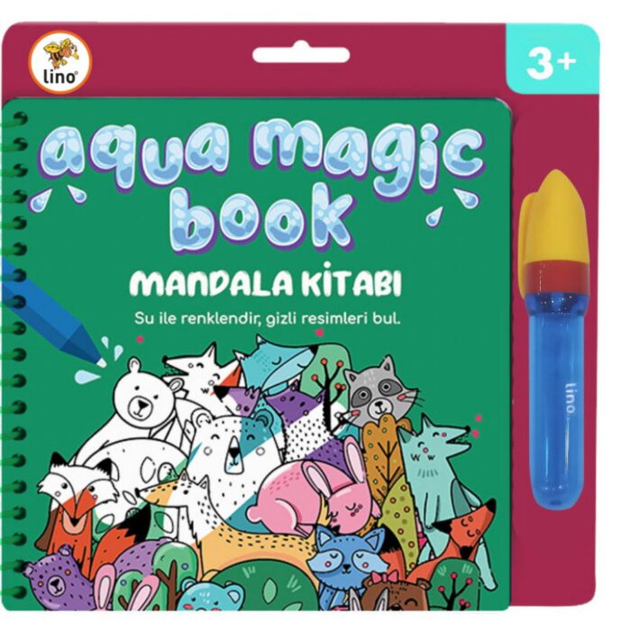 Li̇no aqua magi̇c book mandala (si̇hi̇rli̇ boyama ki̇tabi) - görsel 1