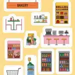 Mori Toys Decorate it yourself: çıkartmalarla kasabanı yaratma oyunu - Görsel 3