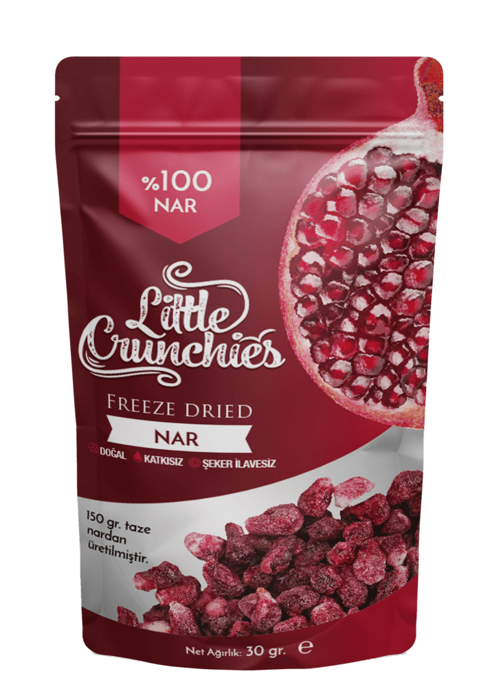 Little crunchies freeze dried (dondurularak kurutulmuş) nar - görsel 1