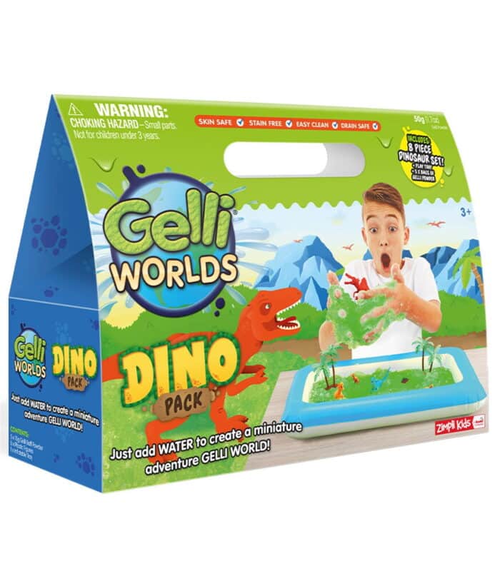Zimpli kids gelli worlds dino pack - görsel 1