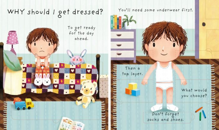 Very first questions and answers why should i get dressed? - görsel 2