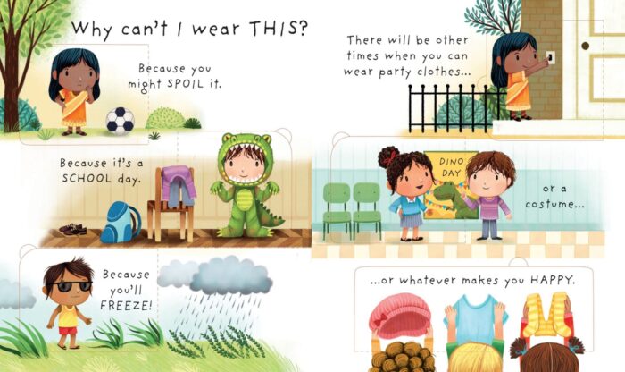 Very first questions and answers why should i get dressed? - görsel 3