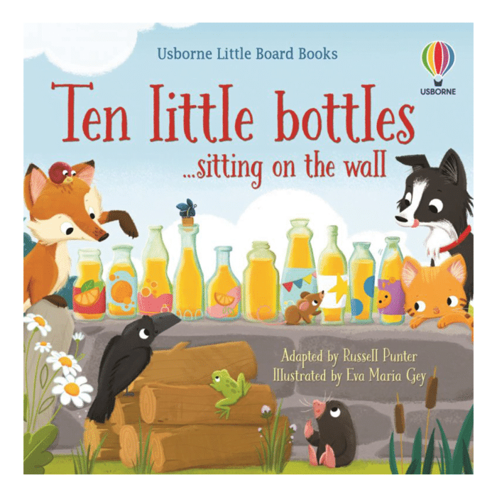 Ten little bottles sitting on the wall - görsel 1