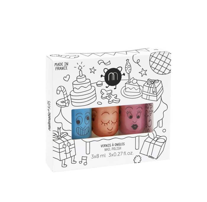 Waterbased party - freezy & dori & cookie - mavi̇ & turuncu & pembe - görsel 1
