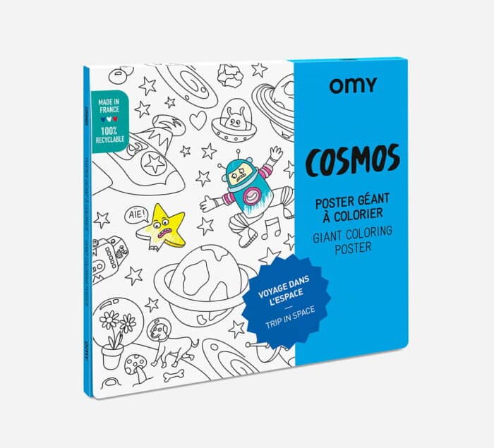 Omy coloring poster - boyama posteri - cosmos - görsel 1