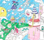 OMY Coloring Poster - Boyama Posteri - Magic - Görsel 2