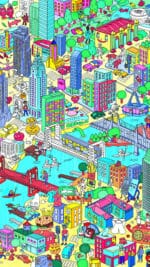 OMY Coloring Poster - Boyama Posteri - New York City - Görsel 7