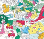 OMY Coloring Poster - Boyama Posteri - Dinos - Görsel 2