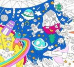 OMY Coloring Poster - Boyama Posteri - Cosmos - Görsel 2