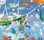 OMY Coloring Poster - Boyama Posteri - Ocean - Görsel 2