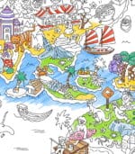 OMY Coloring Poster - Boyama Posteri - Atlas - Görsel 2
