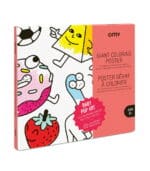 OMY Coloring Poster - Boyama Posteri - Baby Pop Art