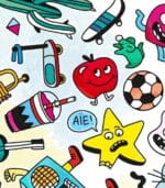 OMY Coloring Poster - Boyama Posteri - Baby Pop Art - Görsel 3
