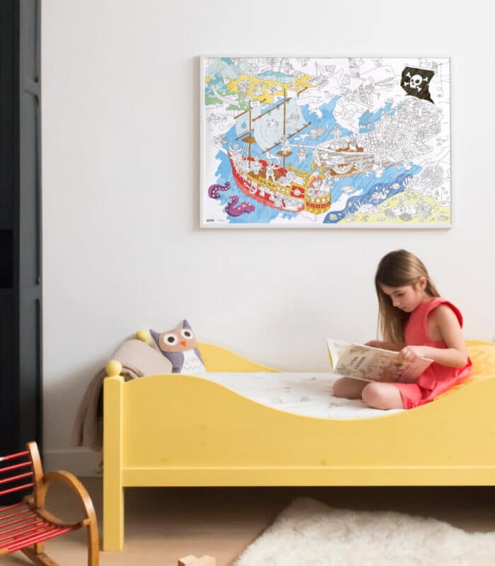 Omy coloring poster boyama posteri pirates - görsel 2