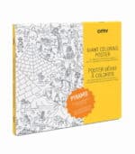 OMY Coloring Poster - Boyama Posteri - Pyramids
