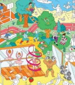 OMY Coloring Poster - Boyama Posteri - Sports Club - Görsel 3