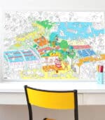 OMY Coloring Poster - Boyama Posteri - Sports Club - Görsel 4